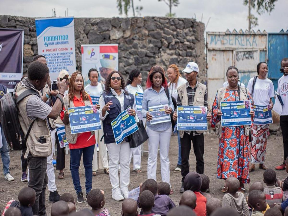 Image : Marche de soutien aux femmes victimes de geurre